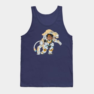 Voltron Yellow Lion Hunk Tank Top